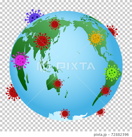 New coronavirus mutant outbreak image epidemic expansion new strain mutant new species evolution New coronavirus mutant outbreak image epidemic expansion new strain mutant new species evolution 72882396