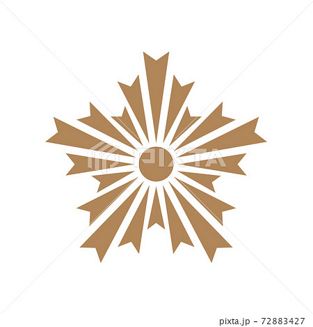Golden Asahi chapter sign. Japan Police Crest sign 72883427
