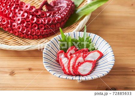 酢だこの切り身 72885633