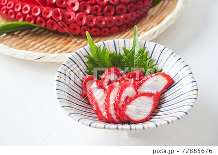 酢だこの切り身 72885676