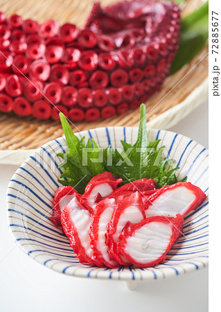 酢だこの切り身 72885677