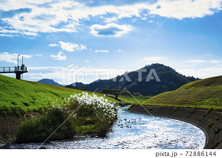 静岡県田方郡函南町の風景 静岡県田方郡函南町の風景 72886144