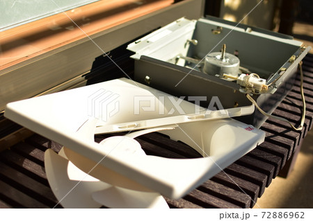 掃除した換気扇 掃除した換気扇 72886962