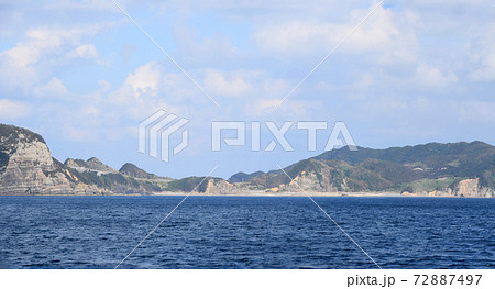 下甑島藺牟田東海岸の景観 下甑島藺牟田東海岸の景観 72887497