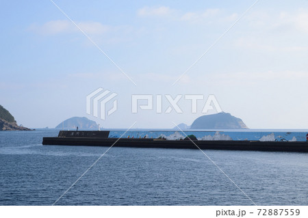 甑島里港の朝 甑島里港の朝 72887559