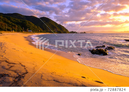 水晶浜(夕景) 水晶浜(夕景) 72887824