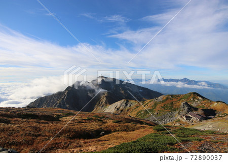 雲上の世界、大雲海、白馬岳、白馬三山 72890037