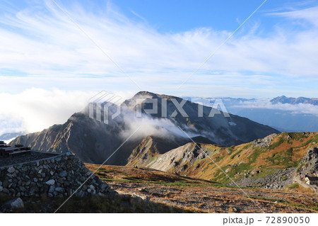 雲上の世界、大雲海、白馬岳、白馬三山 72890050