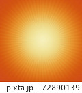 Orange radial burst background with rays from the star. Glow light flare effect. Explosion of the sun. 72890139