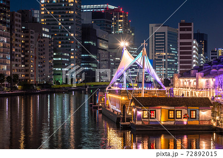 《東京都》天王洲アイルの夜景・東京ベイエリア 《東京都》天王洲アイルの夜景・東京ベイエリア 72892015