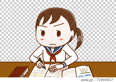 person studying cartoon