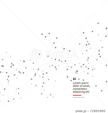 Abstract illustration with abstract connect lines for wallpaper design. 72893900
