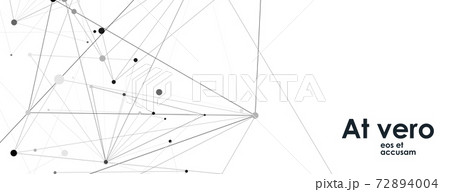 Coonect triangle. Creative geometric style. Futuristic pattern. Business communication concept. Abstract digital background Coonect triangle. Creative geometric style. Futuristic pattern. Business communication concept. Abstract digital background 72894004