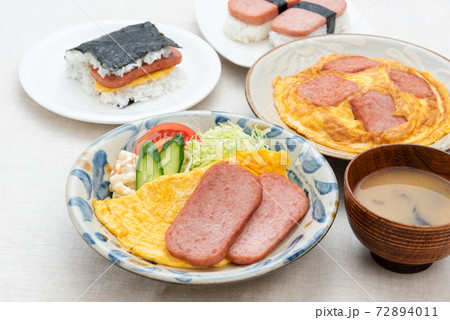スパム ポークを使ったお料理4種 スパム ポークを使ったお料理4種 72894011