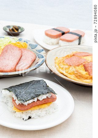 スパム ポークを使ったお料理4種 スパム ポークを使ったお料理4種 72894080