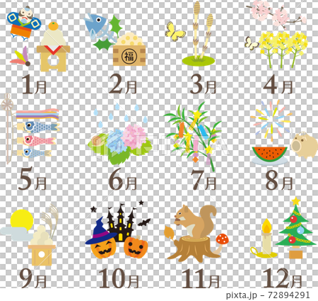 12 months seasonal material 12 months seasonal material 72894291