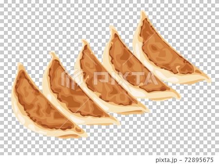 5 gyoza without plate 5 gyoza without plate 72895675