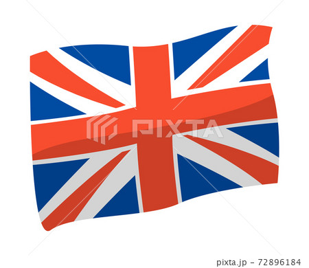 United Kingdom flag vector illustration. Great Britain national flag isolated on white background 72896184