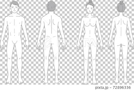 Body sample, men and women, nude 72896336
