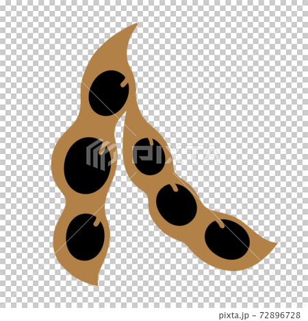 大豆イラスト 72896728