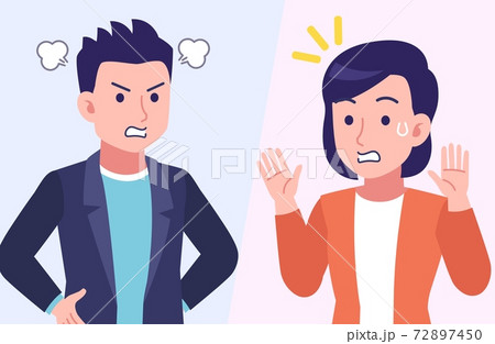 Young and healthy men and women with background 72897450