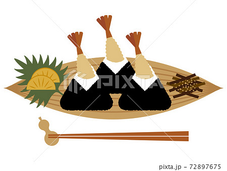 天むす イラストのイラスト素材