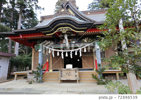 山倉の鮭祭りが行われる、香取市山倉大神 72898539