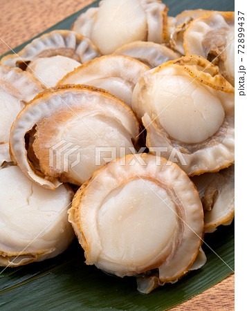 ボイルした帆立貝 ボイルした帆立貝 72899437