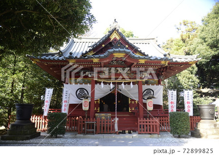 金鑚神社 埼玉県　本庄市　千代田　神社　境内　建築 72899825
