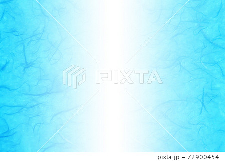 背景素材 雲龍和紙01 水色 中央から左右に濃くなるグラデーション 横 他の色ありますの写真素材