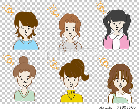 Girl variation set come up with Girl variation set come up with 72905569