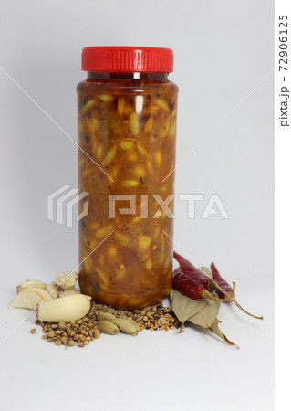 multiple pickle in jar with making item and spice 72906125