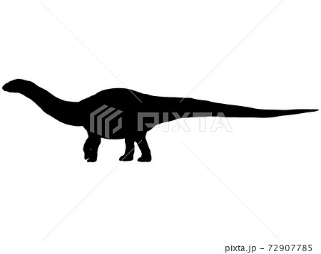アパトサウルス_シルエット 72907785