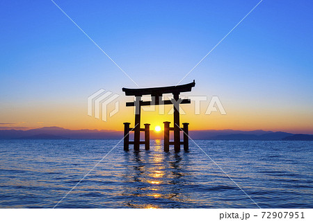 滋賀県 白鬚神社 滋賀県 白鬚神社 72907951