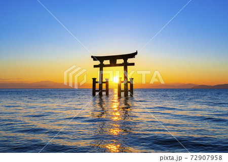 滋賀県 白鬚神社 滋賀県 白鬚神社 72907958