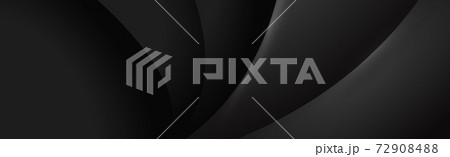 Abstract dark black textured panoramic background - Vector Abstract dark black textured panoramic background - Vector 72908488