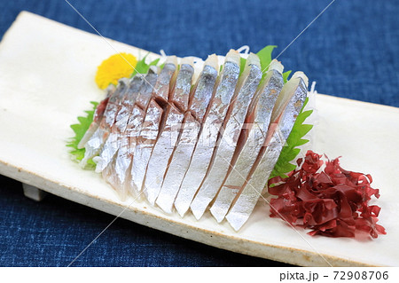 おいしい関アジのお造り おいしい関アジのお造り 72908706