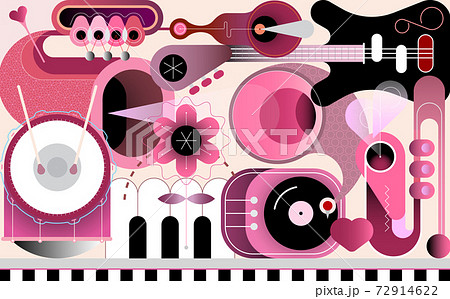 Abstract Musical Design 72914622