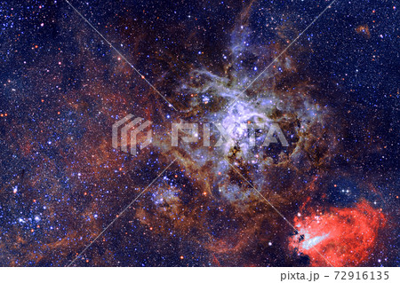Endless universe. Elements of this image furnished by NASA. 72916135