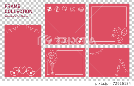 Valentine's frame set 72916184