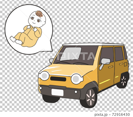 軽自動車 赤ちゃん乗車 洋服 軽自動車 赤ちゃん乗車 洋服 72916430