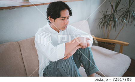 30代男性 ライフスタイルの写真素材