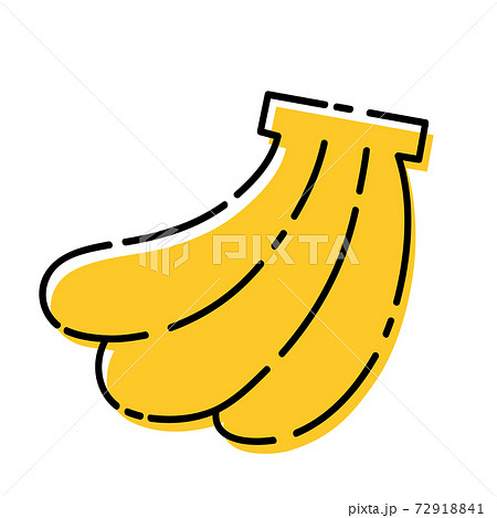 バナナのイラスト素材のイラスト素材
