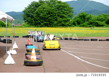 2台のゴーカート 2台のゴーカート 72919595