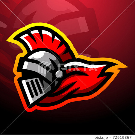 Spartan mascot esport logo design Spartan mascot esport logo design 72919867