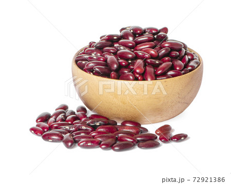 Red bean an isolated on white background Red bean an isolated on white background 72921386