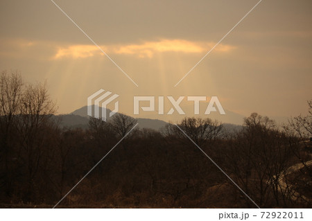 雲 山 夕焼け 72922011