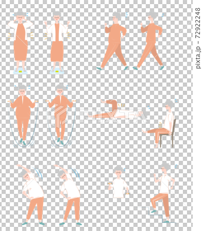 Diet, exercise and older women set 72922248