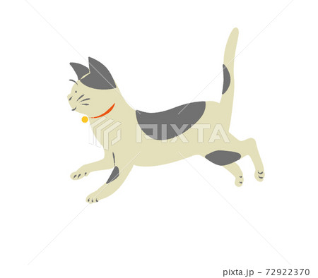 走る猫のイラスト素材 走る猫のイラスト素材
