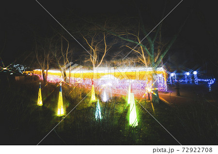 船岡城址公園のイルミネーション Shibata Fantasy Illumination 2020  72922708